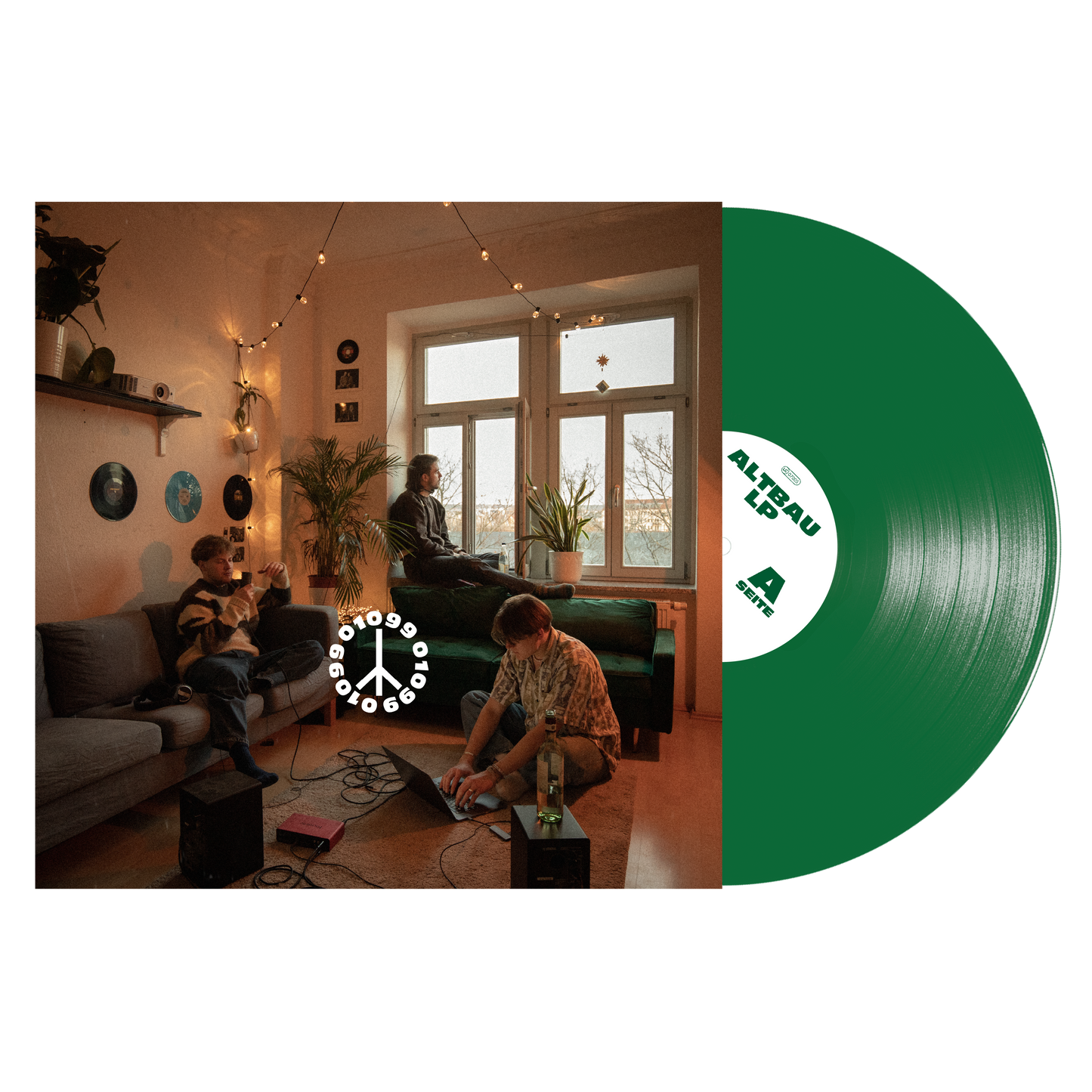 01099 - Altbau (LP - transparent grün)