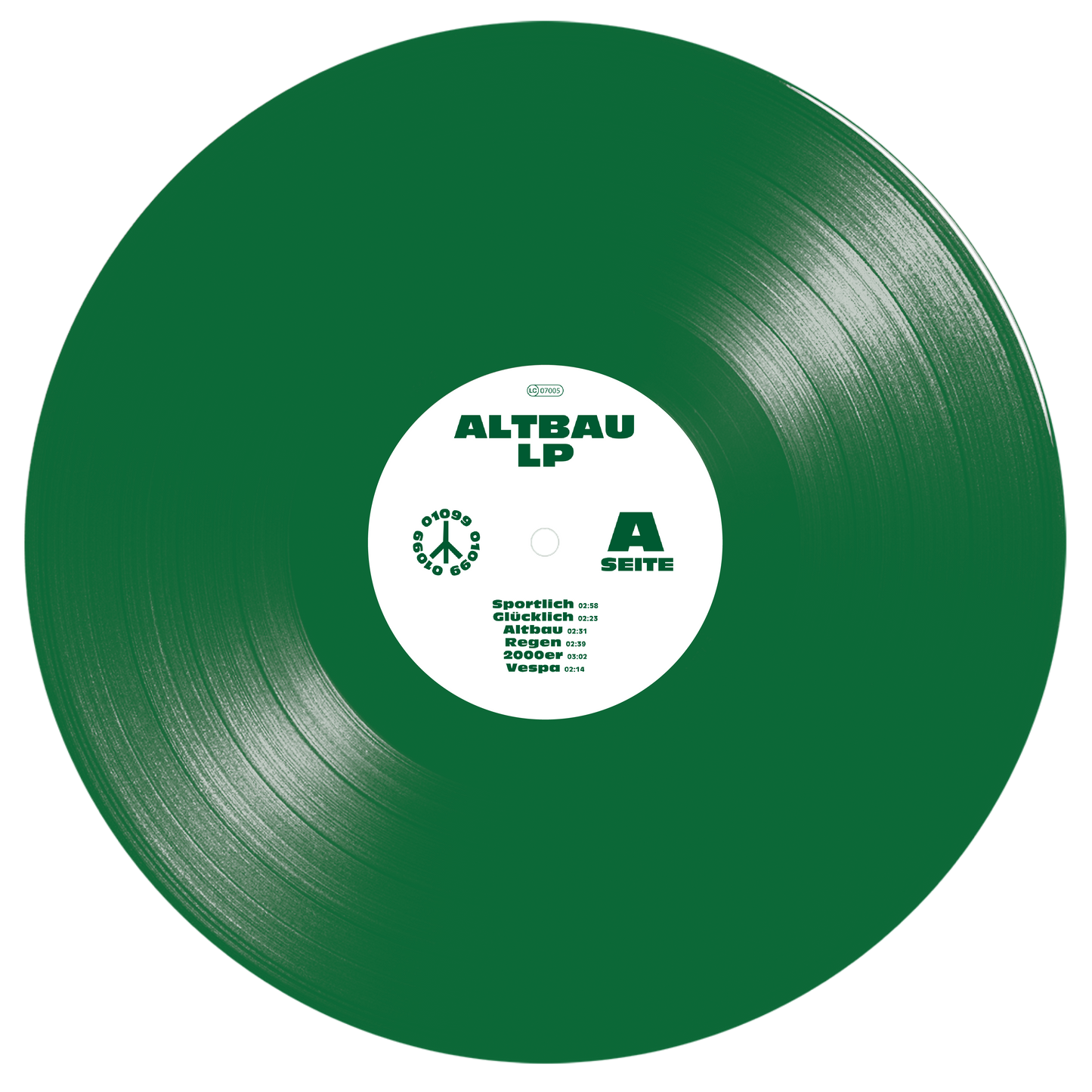 01099 - Altbau (LP - transparent grün)