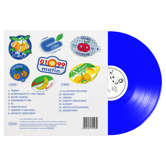 01099 - Blaue Stunden (LP - transparent blau)