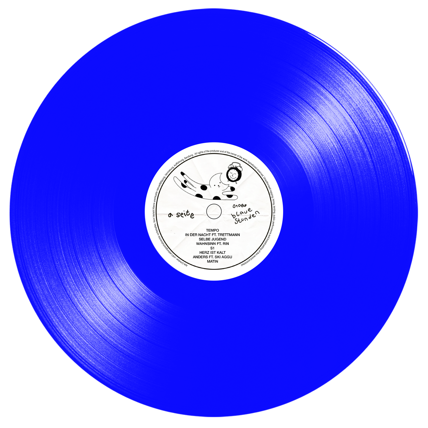 01099 - Blaue Stunden (LP - transparent blau)