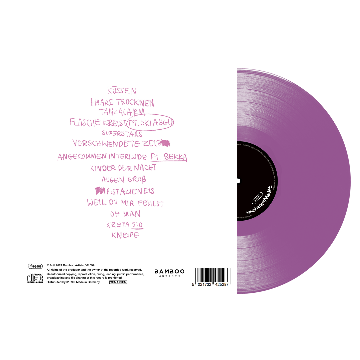 01099 - Kinder der Nacht (LP - transparent lila)