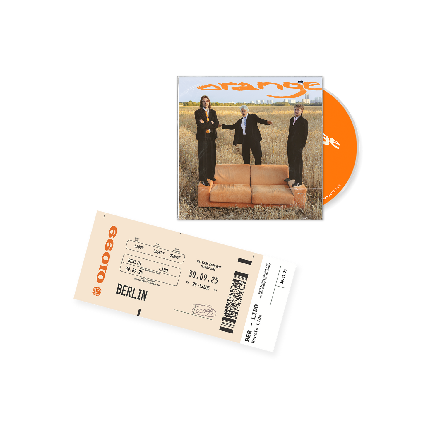 Releaseshow Berlin "orange"
