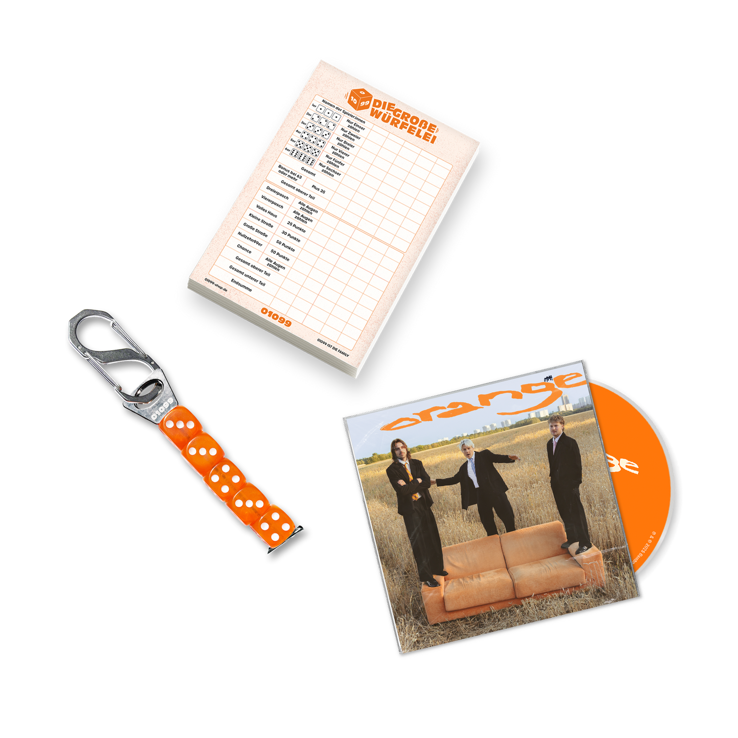 "Die große Würfelei" - Würfelketten Bundle (01099 x PONE)