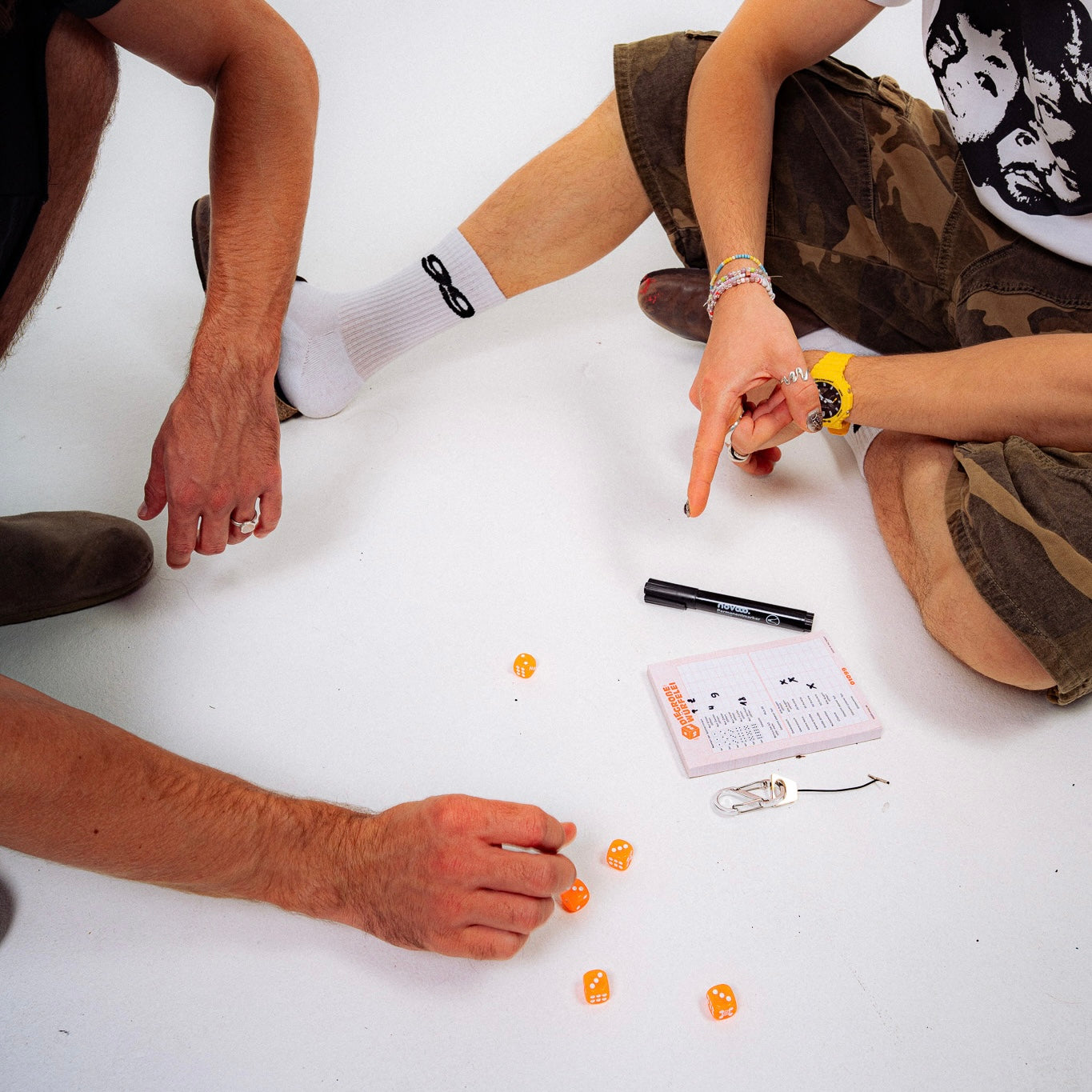 "Die große Würfelei" - Würfelketten Bundle (01099 x PONE)