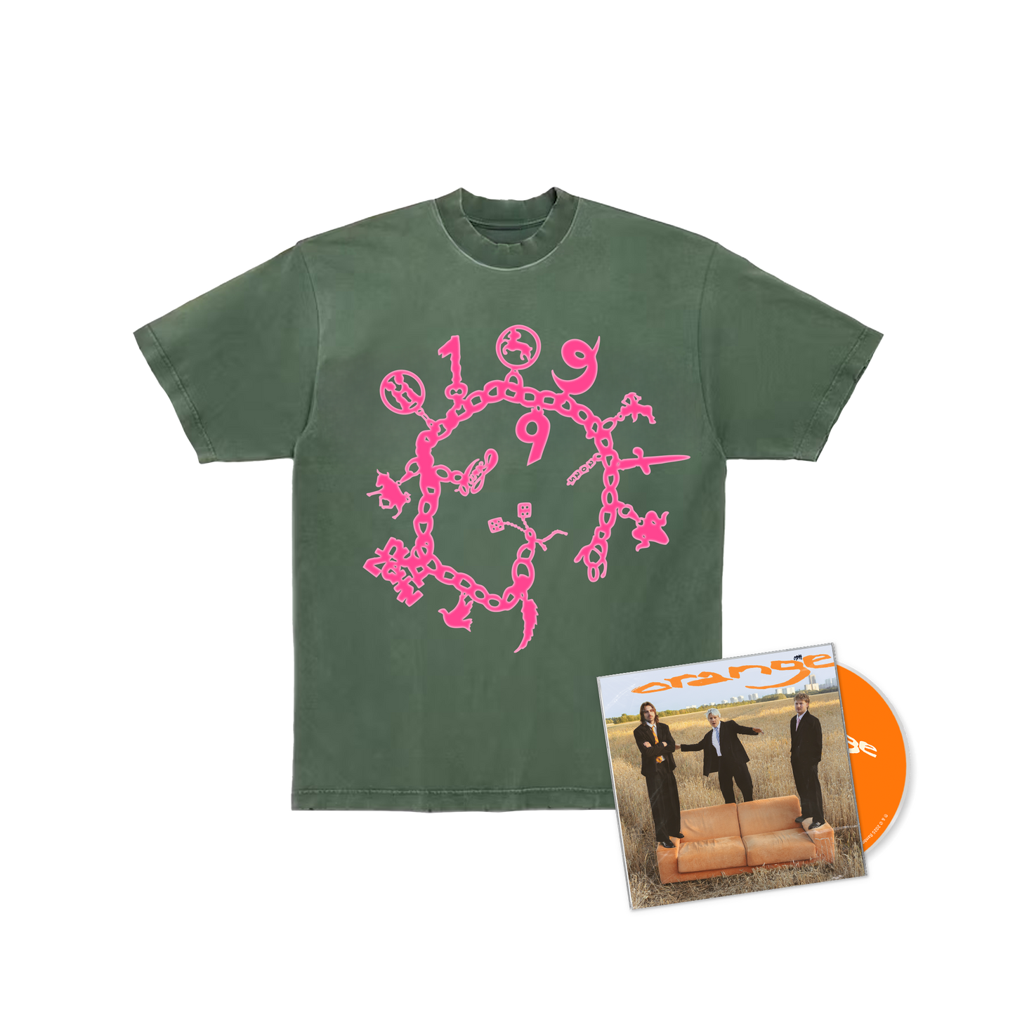 Limitiertes Pink Chain - Shirt Bundle (WhatsApp/Newsletter Exclusive)