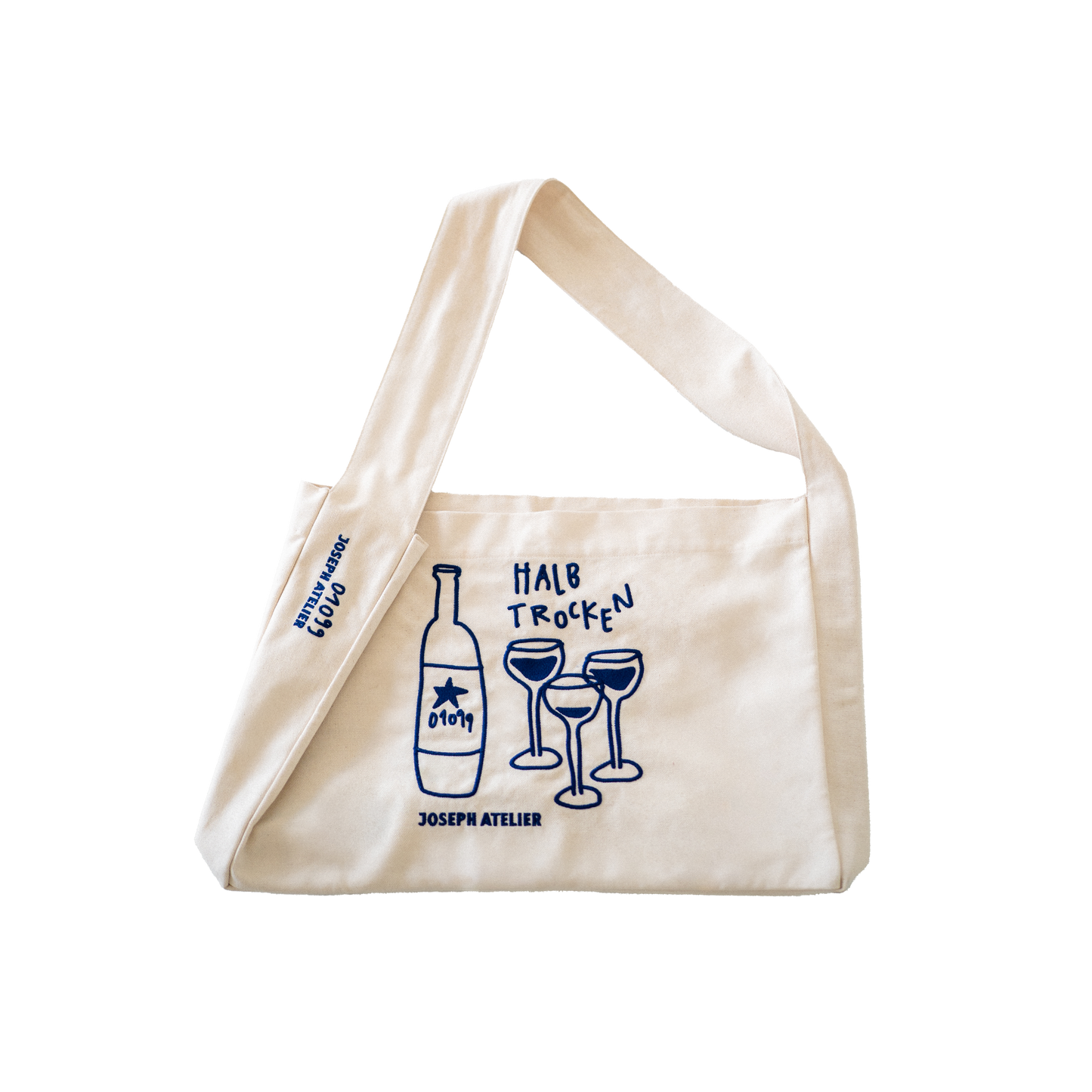 "Halbtrocken" - Tasche Bundle zu orange - Joseph Atelier x 01099