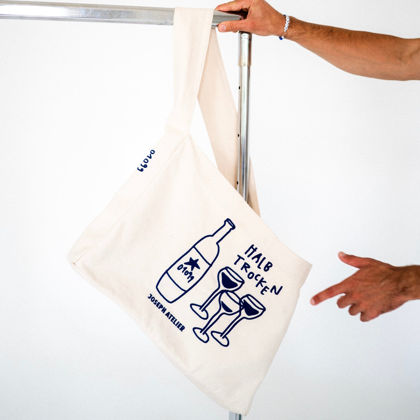 "Halbtrocken" - Tasche Bundle zu orange - Joseph Atelier x 01099