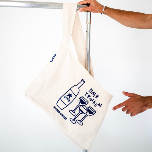 "Halbtrocken" - Tasche Bundle zu orange - Joseph Atelier x 01099