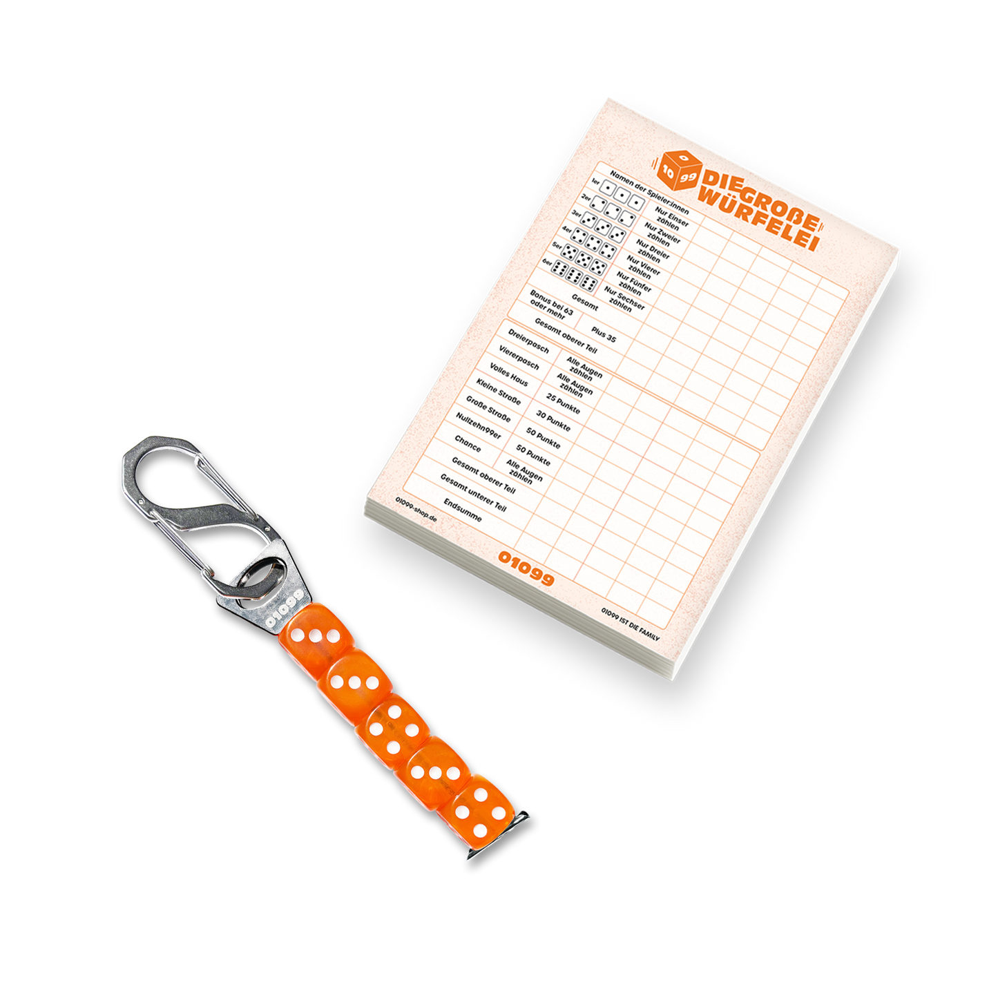 "Die große Würfelei" - Würfelketten Bundle (01099 x PONE)