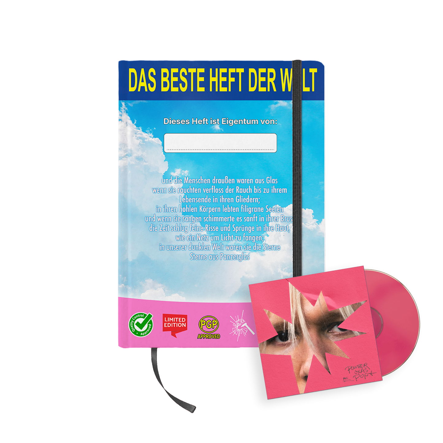 Paul "Panzerglas Pop" Notizbuch Bundle