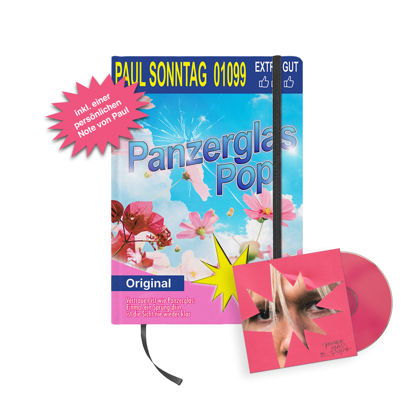 Paul "Panzerglas Pop" Notizbuch Bundle