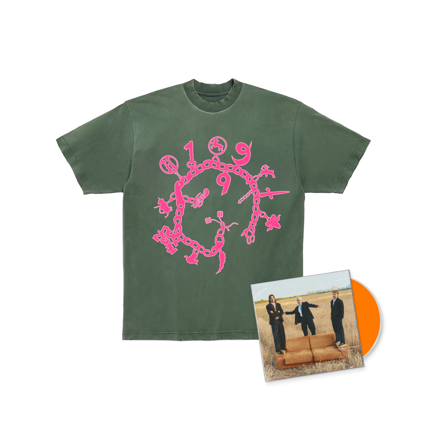 Limitiertes Pink Chain - Shirt Bundle (WhatsApp/Newsletter Exclusive)