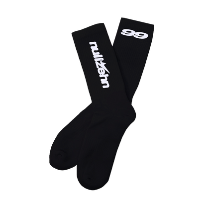 nullzehn99 - Socken Bundle schwarz (Doppelpack)