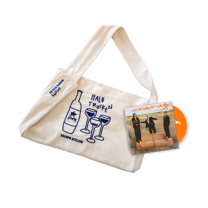 "Halbtrocken" - Tasche Bundle zu orange - Joseph Atelier x 01099
